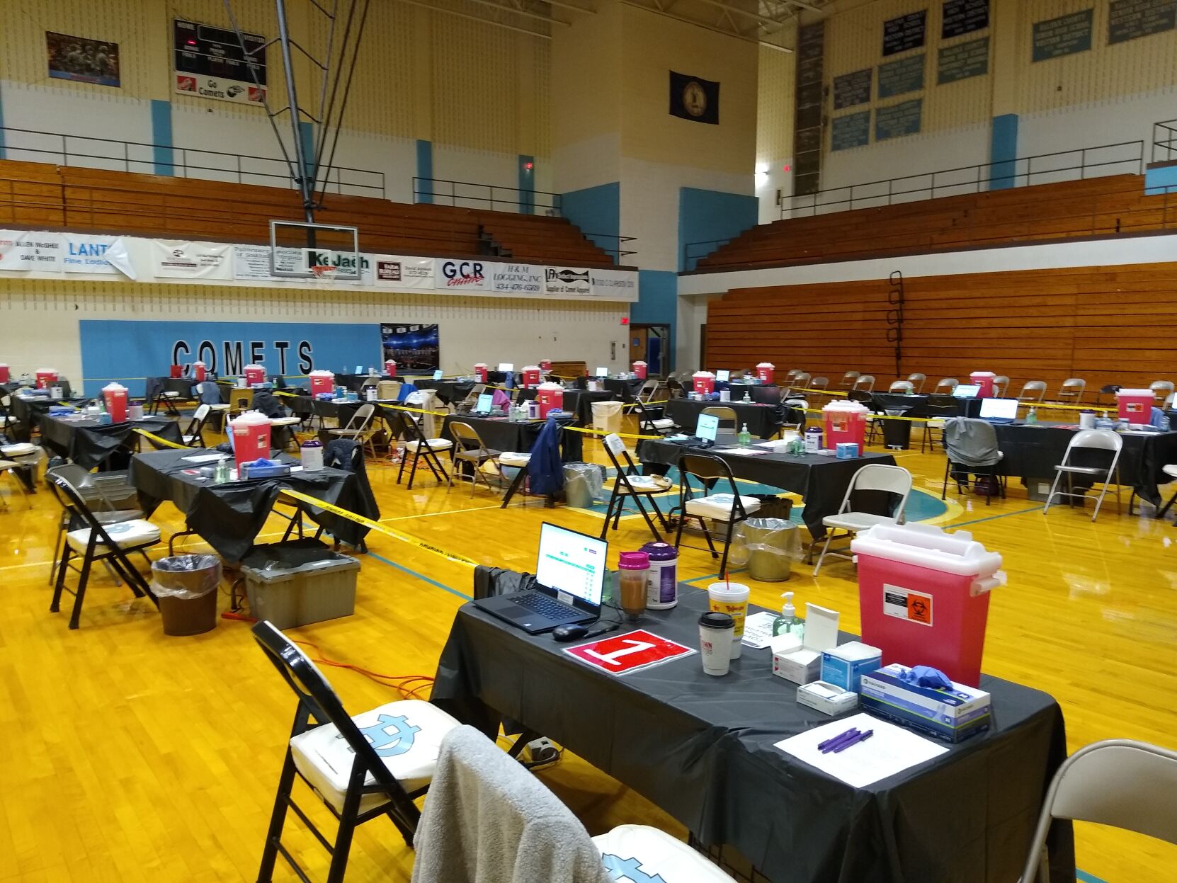Vaccine stations